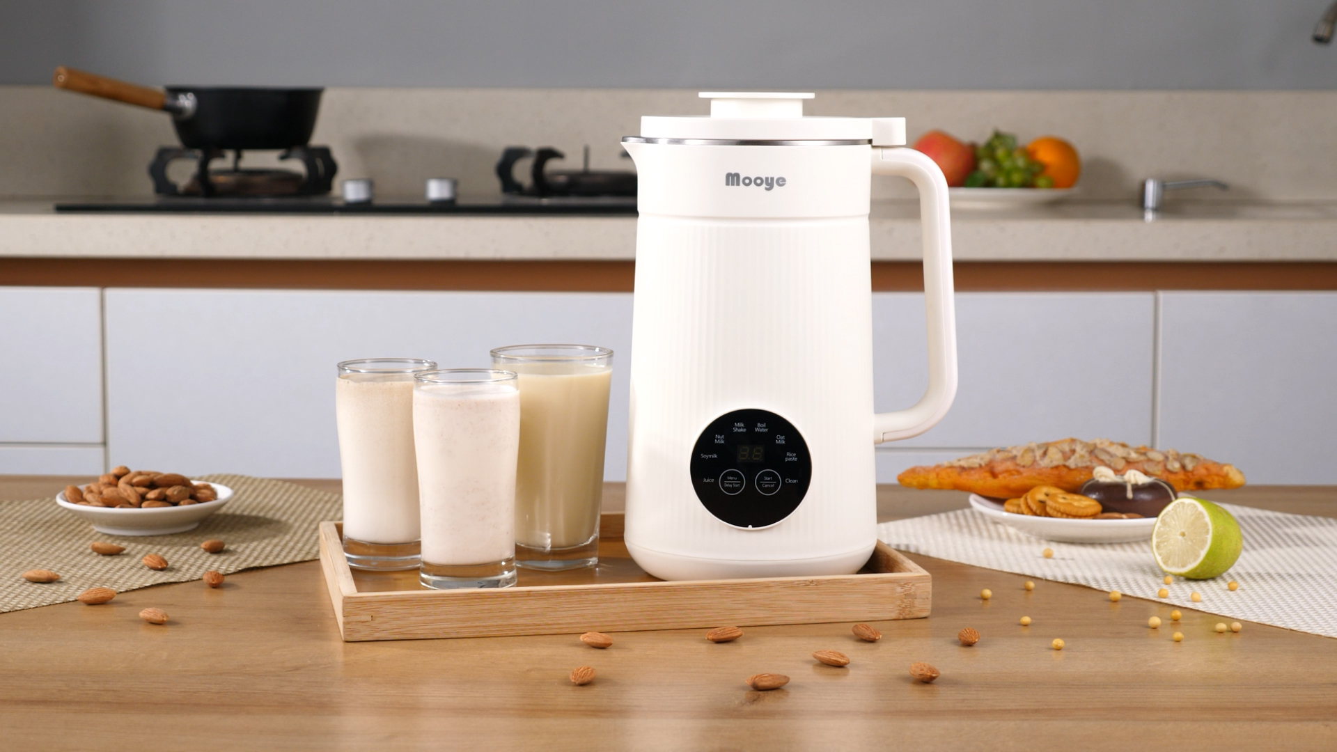 Amazon.com: Mooye Automatic Nut Milk Maker Machine, 8 in 1 Soy